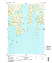 Download a high-resolution, GPS-compatible USGS topo map for Seward D-2, AK (1988 edition)
