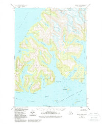 Download a high-resolution, GPS-compatible USGS topo map for Seward D-3, AK (1988 edition)