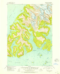 Download a high-resolution, GPS-compatible USGS topo map for Seward D-3, AK (1964 edition)