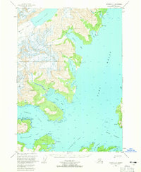 preview thumbnail of historical topo map of Anchorage County, AK in 1951