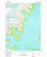 Download a high-resolution, GPS-compatible USGS topo map for Seward D-4, AK (1972 edition)