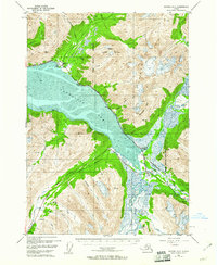 Download a high-resolution, GPS-compatible USGS topo map for Seward D-6, AK (1961 edition)