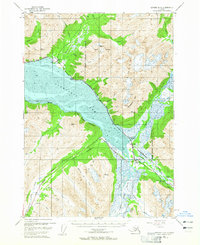 Download a high-resolution, GPS-compatible USGS topo map for Seward D-6, AK (1965 edition)