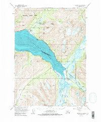 Topo map Seward D-6 Alaska