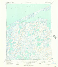 Topo map Shishmaref B-1 Alaska