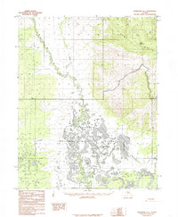 preview thumbnail of historical topo map of Yukon-Koyukuk County, AK in 1985