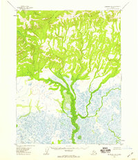 Download a high-resolution, GPS-compatible USGS topo map for Shungnak D-6, AK (1959 edition)
