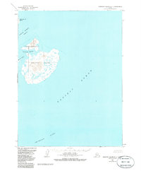 Topo map Simeonof Island D-1 Alaska