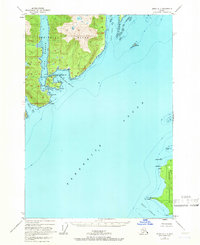 Download a high-resolution, GPS-compatible USGS topo map for Sitka A-1, AK (1966 edition)