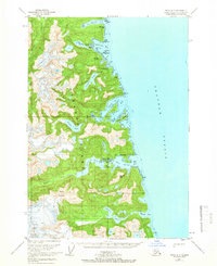 Download a high-resolution, GPS-compatible USGS topo map for Sitka A-3, AK (1966 edition)