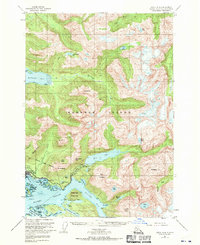 1951 Map of Sitka, AK, 1970 Print