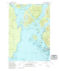 Download a high-resolution, GPS-compatible USGS topo map for Sitka A-5, AK (1995 edition)