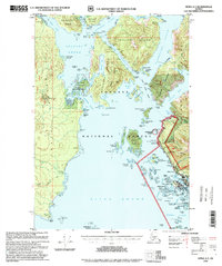 Download a high-resolution, GPS-compatible USGS topo map for Sitka A-5, AK (1999 edition)