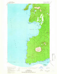 Download a high-resolution, GPS-compatible USGS topo map for Sitka A-6, AK (1966 edition)