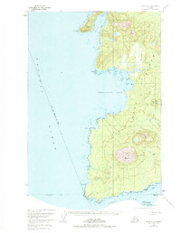Download a high-resolution, GPS-compatible USGS topo map for Sitka A-6, AK (1984 edition)