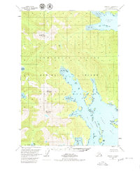 Topo map Sitka B-1 Alaska
