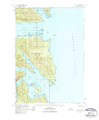 Topo map Sitka B-3 Alaska