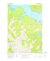 Topo map Sitka B-4 Alaska