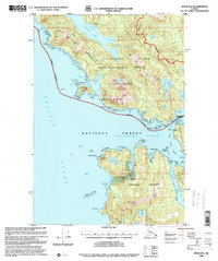 Download a high-resolution, GPS-compatible USGS topo map for Sitka B-6, AK (2000 edition)