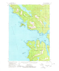 Download a high-resolution, GPS-compatible USGS topo map for Sitka B-6, AK (1980 edition)