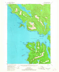 Download a high-resolution, GPS-compatible USGS topo map for Sitka B-6, AK (1967 edition)