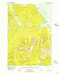 Topo map Sitka C-1 Alaska