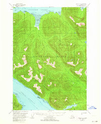 Topo map Sitka C-4 Alaska