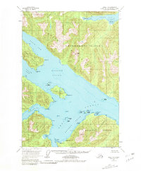 Topo map Sitka C-5 Alaska