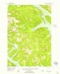 preview thumbnail of historical topo map of Sitka County, AK in 1948