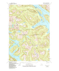 Download a high-resolution, GPS-compatible USGS topo map for Sitka C-6, AK (1984 edition)