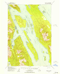Download a high-resolution, GPS-compatible USGS topo map for Sitka D-1, AK (1956 edition)