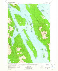 Topo map Sitka D-1 Alaska