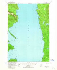 Topo map Sitka D-3 Alaska