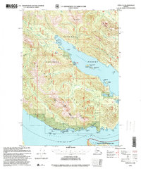 Download a high-resolution, GPS-compatible USGS topo map for Sitka D-4, AK (2000 edition)