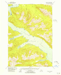 Topo map Sitka D-5 Alaska