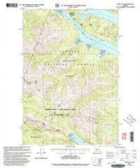 preview thumbnail of historical topo map of Sitka County, AK in 2000