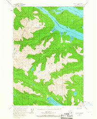 Topo map Sitka D-6 Alaska