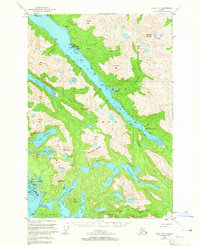Download a high-resolution, GPS-compatible USGS topo map for Sitka D-7, AK (1965 edition)