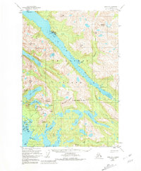 Download a high-resolution, GPS-compatible USGS topo map for Sitka D-7, AK (1981 edition)