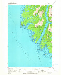 Download a high-resolution, GPS-compatible USGS topo map for Sitka D-8, AK (1967 edition)