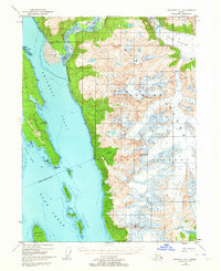 Topo map Skagway A-1 Alaska