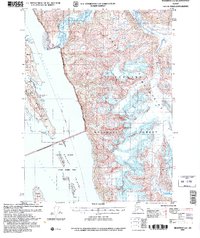 preview thumbnail of historical topo map of Haines County, AK in 2004