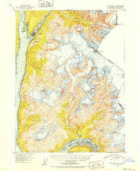 Download a high-resolution, GPS-compatible USGS topo map for Skagway B-1, AK (1952 edition)