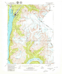 1949 Map of Skagway B-1, 1980 Print