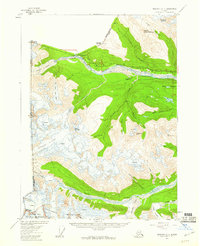 Topo map Skagway B-4 Alaska