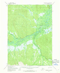 Topo map Sleetmute A-4 Alaska
