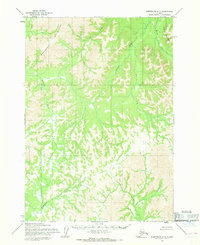 Topo map Sleetmute A-7 Alaska