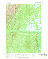 Topo map Sleetmute B-4 Alaska