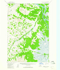 Download a high-resolution, GPS-compatible USGS topo map for Sleetmute C-4, AK (1961 edition)