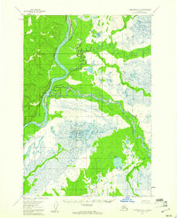 Download a high-resolution, GPS-compatible USGS topo map for Sleetmute D-1, AK (1961 edition)